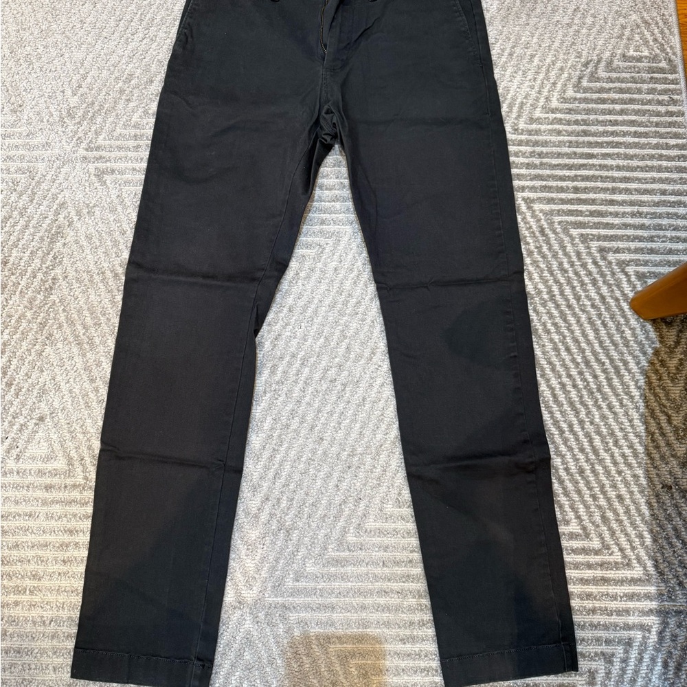 J. Crew Black Chinos & Khakis with Slim Fit